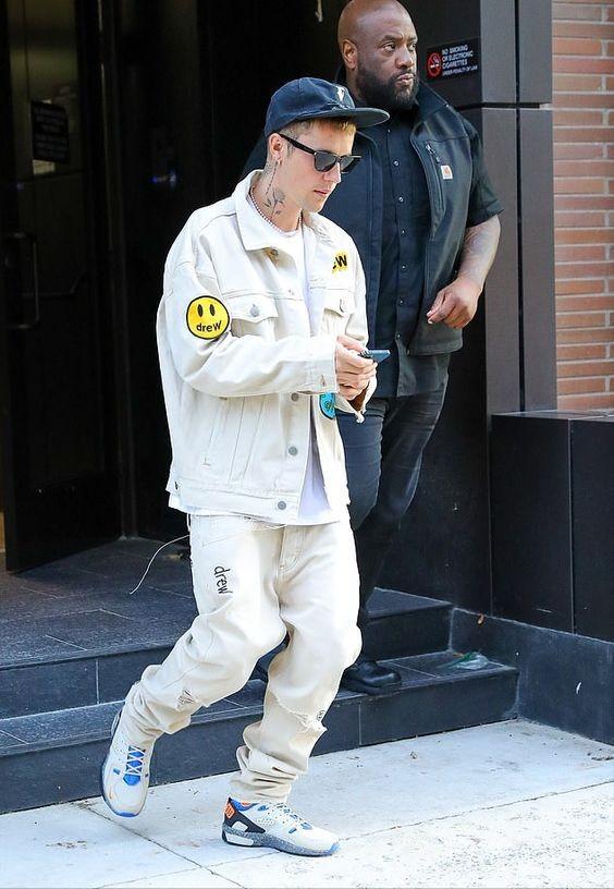 贾斯汀比伯外套牛仔,比伯同款外套fog牛仔