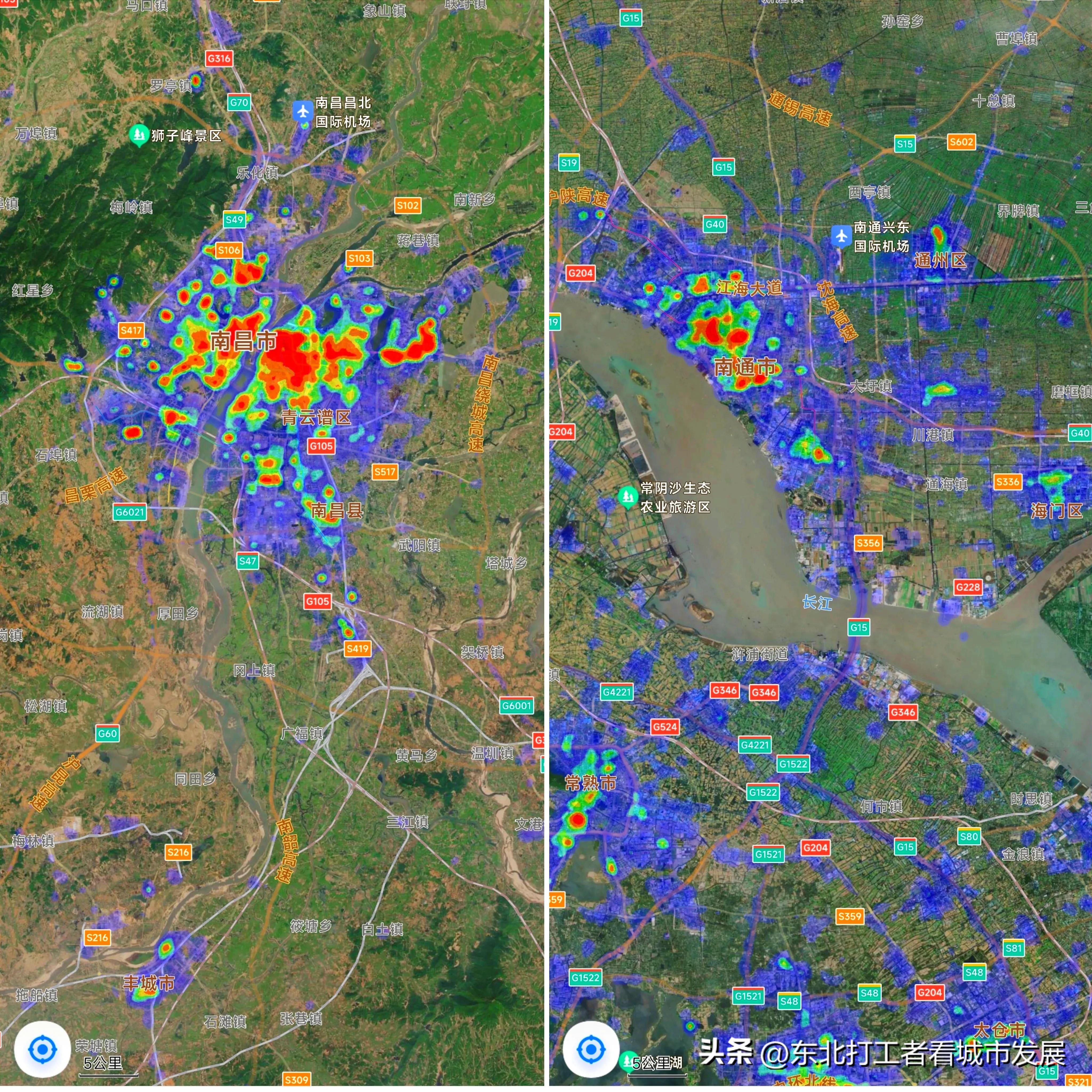 江苏南通和江西南昌哪个发达,南昌与南通哪个城市好