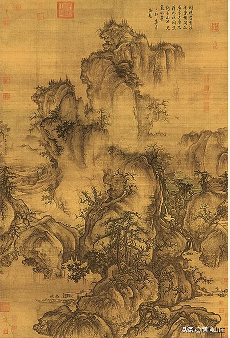 《山水诗98首》行人无限秋风思，隔水青山似故乡