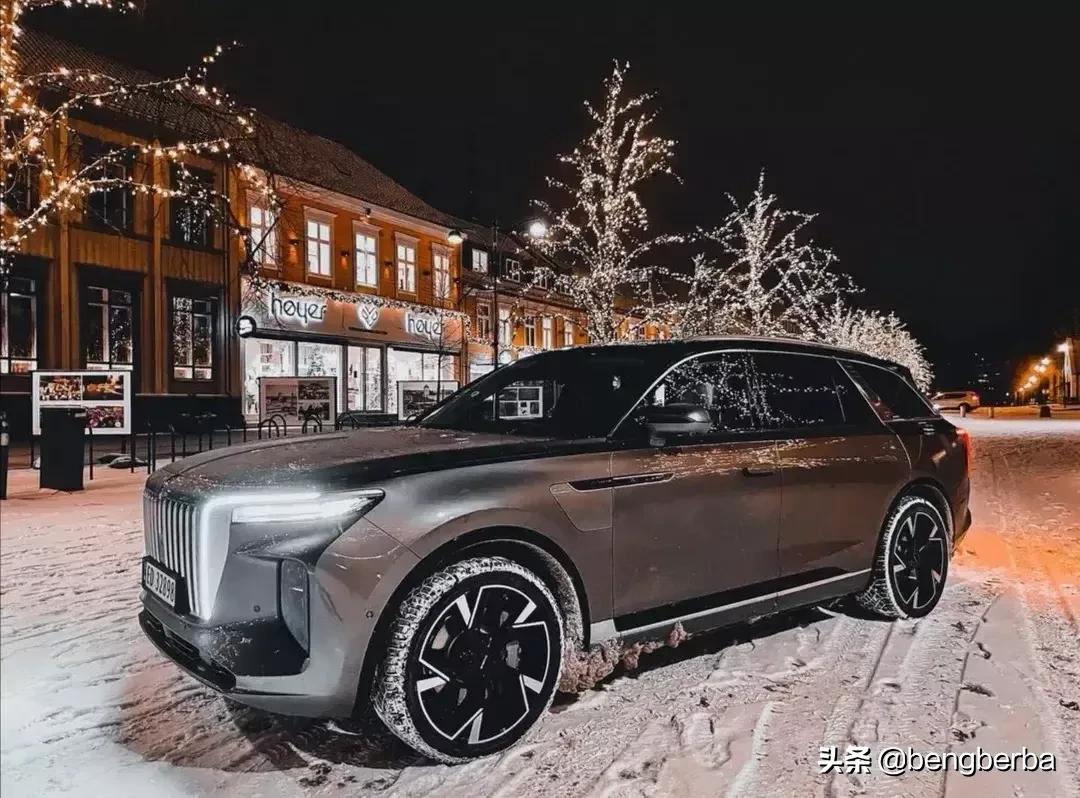 2022新款红旗e-hs9燃油版五座,红旗hs9出口多少钱