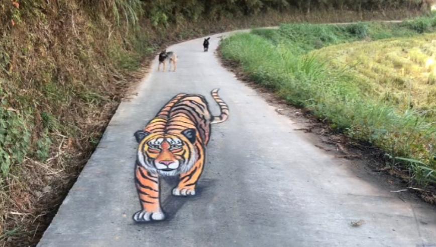 男子把狗吓尿,男子遇到怪物被吓尿