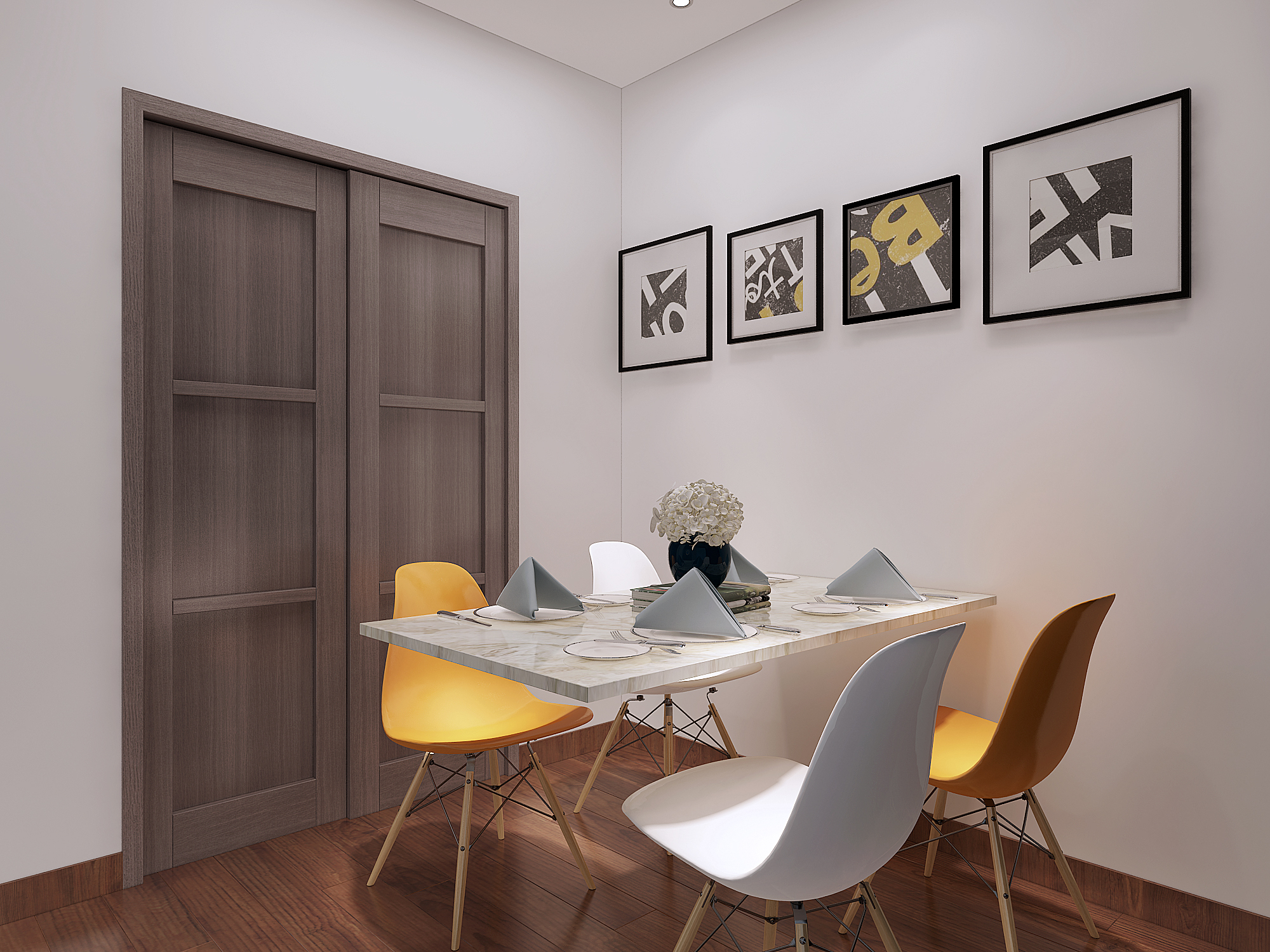 北欧风卧室墙面颜色搭配天青色,北欧风客厅和房间颜色