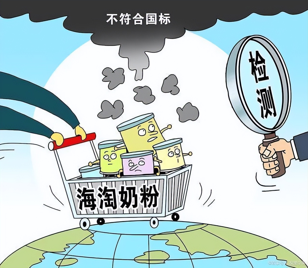 最近曝光的进口问题奶粉,多家进口奶粉查出有香精