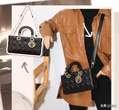 ladydior戴妃包拉链款,美到窒息的迪奥戴妃包