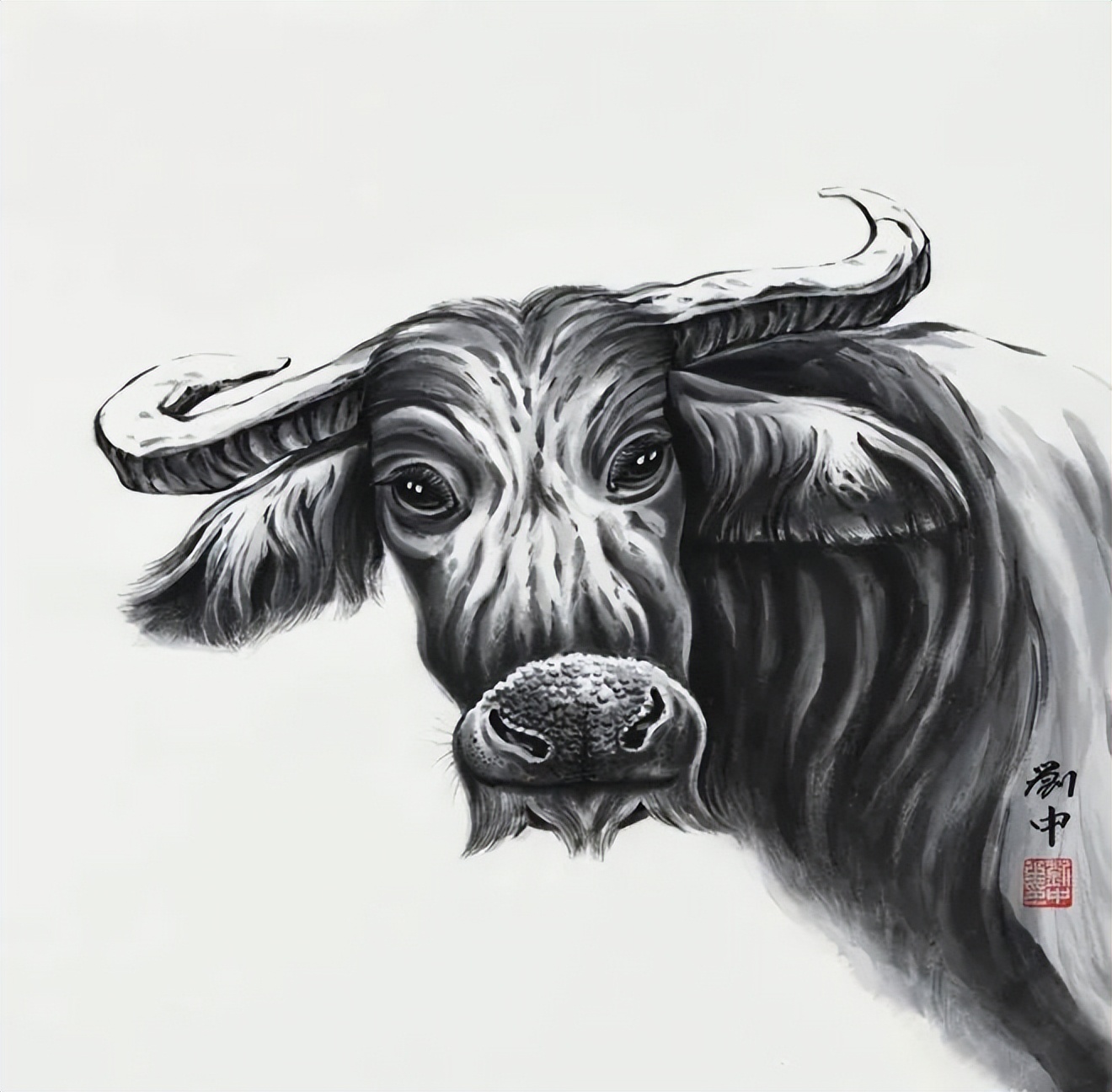 国画的神韵，西画的写实