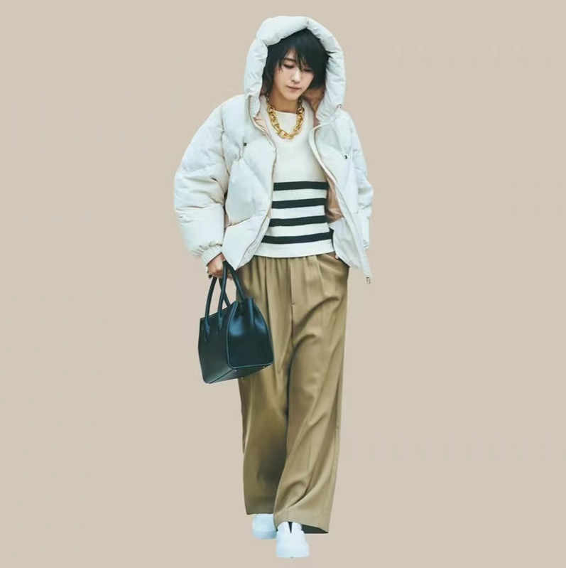 大衣短款羽绒服,时尚的短款羽绒服穿上显瘦又保暖