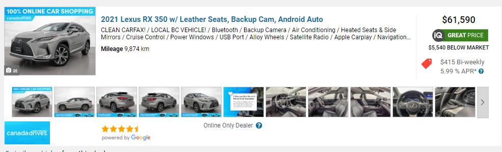 加拿大为什么二手车那么贵,加拿大买一台二手车多少钱