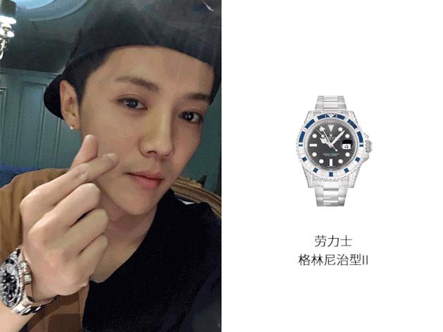 盘点鹿晗的表,鹿晗的表有多贵