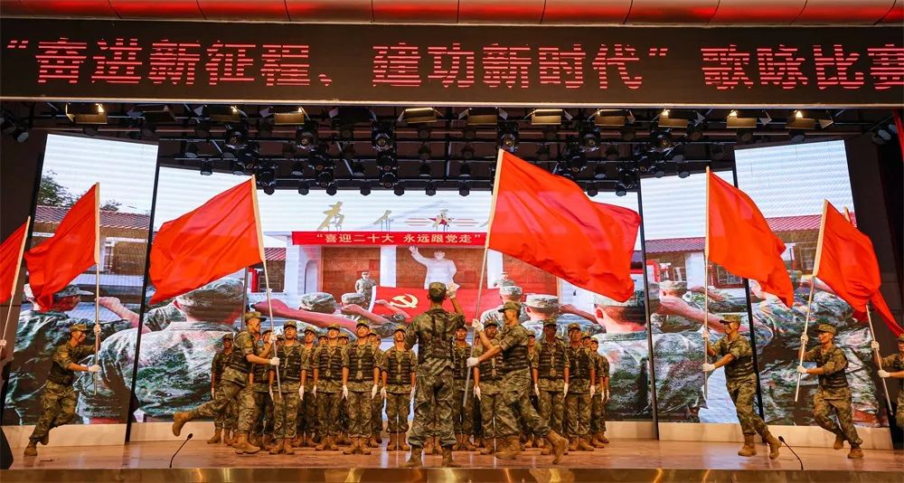 第71集团军：祝福伟大的*党**，跑出新时代奋斗强军的加速度