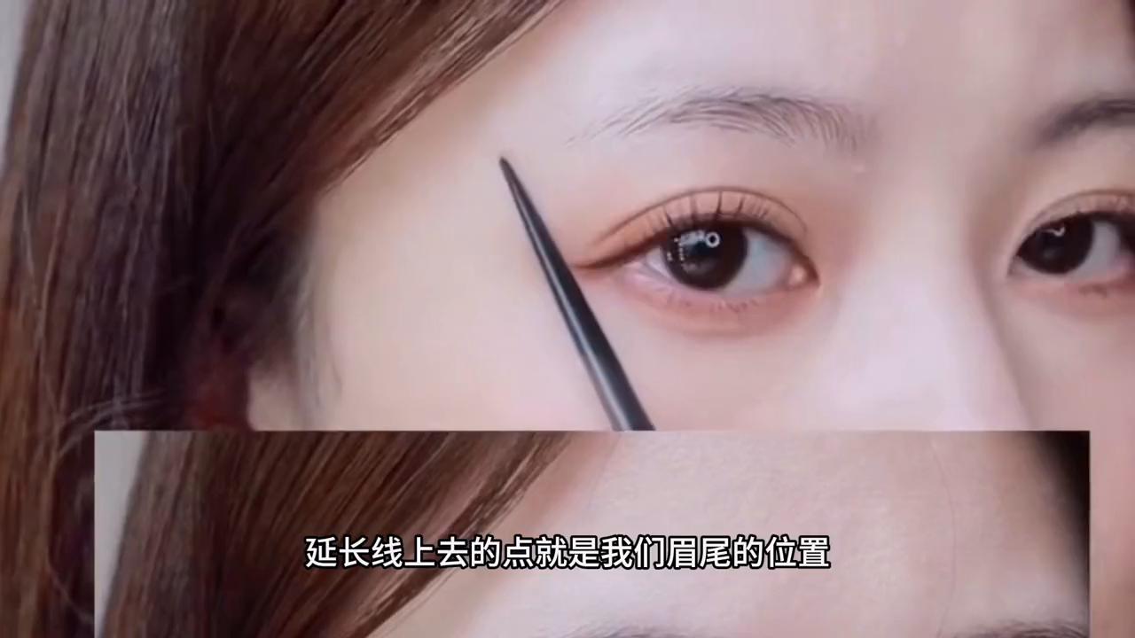 新手画眉毛教程视频,怎么修眉毛和画眉毛图解