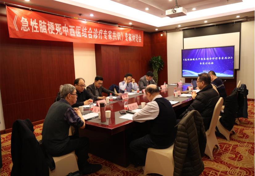 《急性脑梗死中西医结合诊疗专家共识》专家讨论会顺利召开