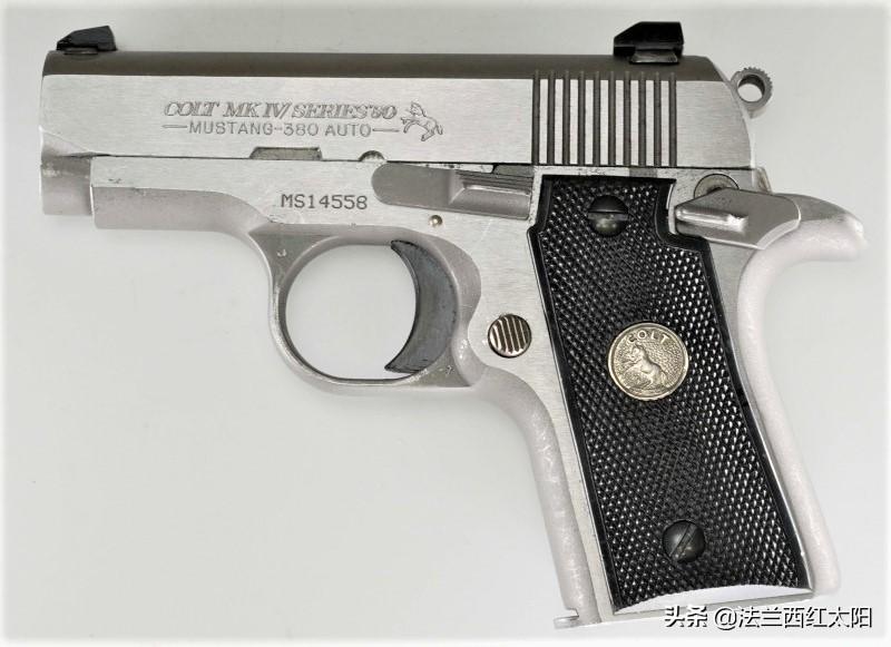 柯尔特1880微型左轮手枪,野马袖珍手枪