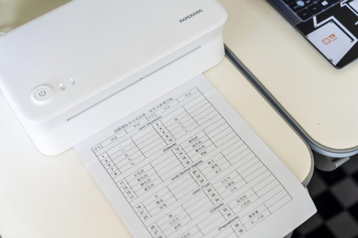 只有传统打印机三分之一体积简单易用的学习打印机：喵喵机体验