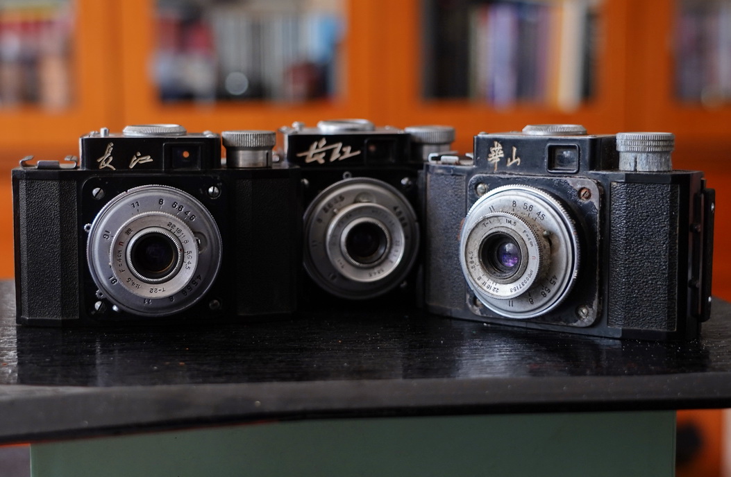 1960年华山牌相机,50-60年代的华山拍照相机