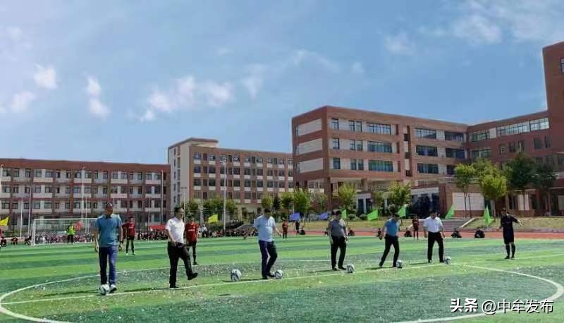 中牟文化节,小学足球文化节开幕式