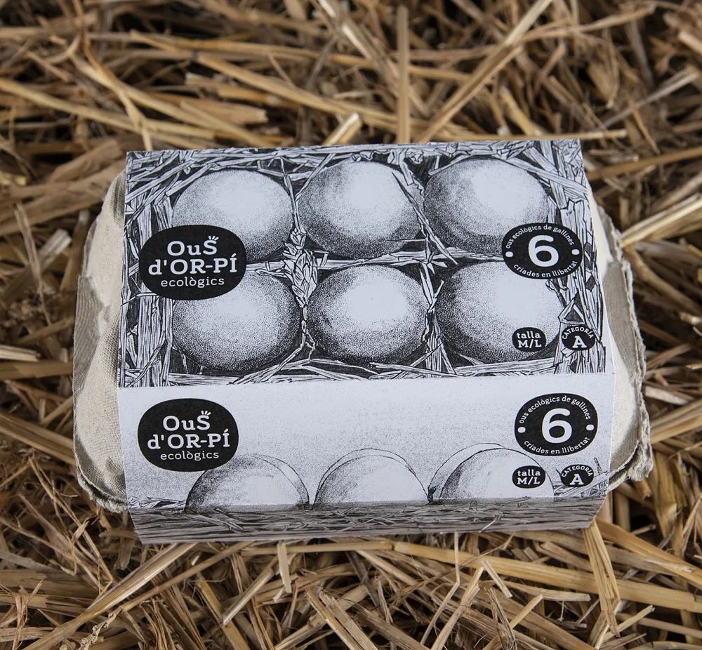 具有设计感的鸡蛋三层包装,鸡蛋包装怎么设计洋气