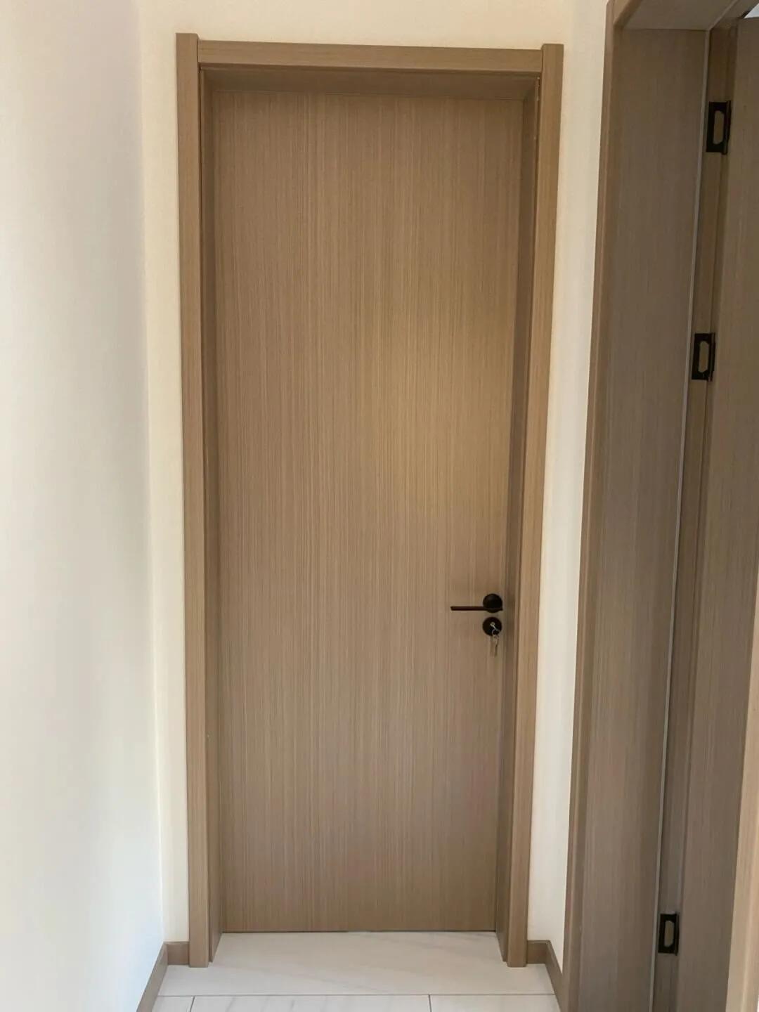 白墙搭配什么颜色木门,房间木门颜色搭配效果图