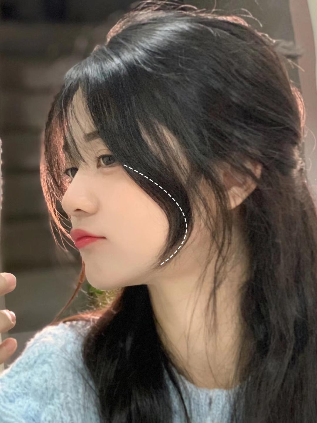 剪完刘海后你不知道你有多好看,什么刘海不用剪就好看