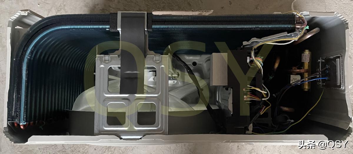 格力两匹云颜空调拆机对比,格力空调云恬1.5匹一级变频空调