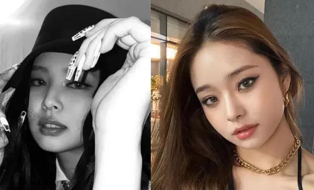 jennie的脸分析,jennielisa脸型