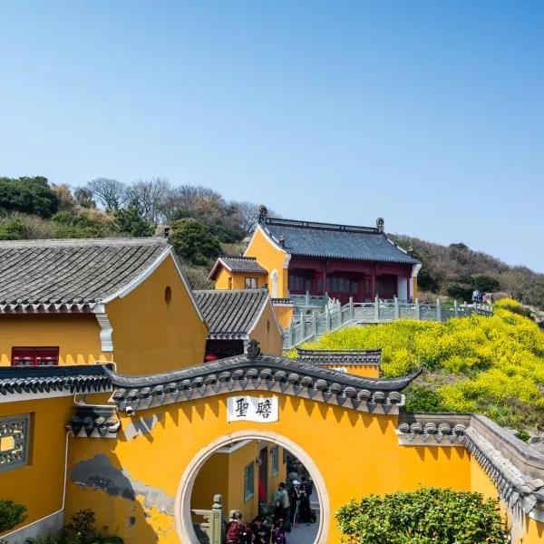 浙江宁波普陀山南海观音,浙江宁波普陀山景区