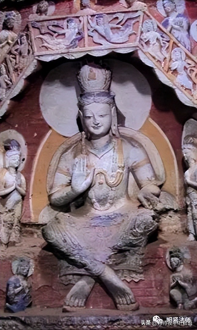 弥勒佛和佛祖的造像区别图片,弥勒菩萨的前世今生