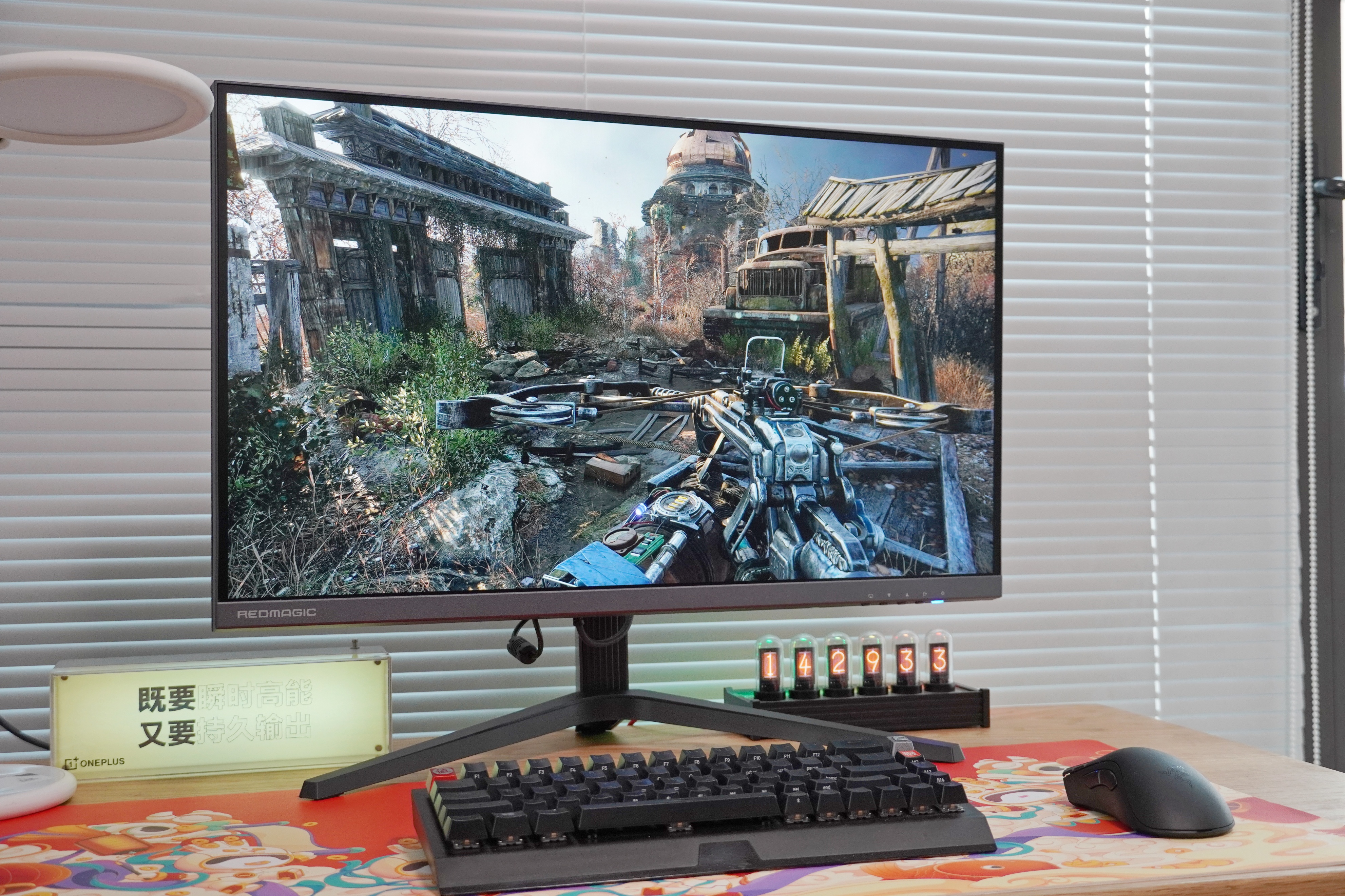 红魔显示器2k240hz换支架,红魔49寸显示器240hz