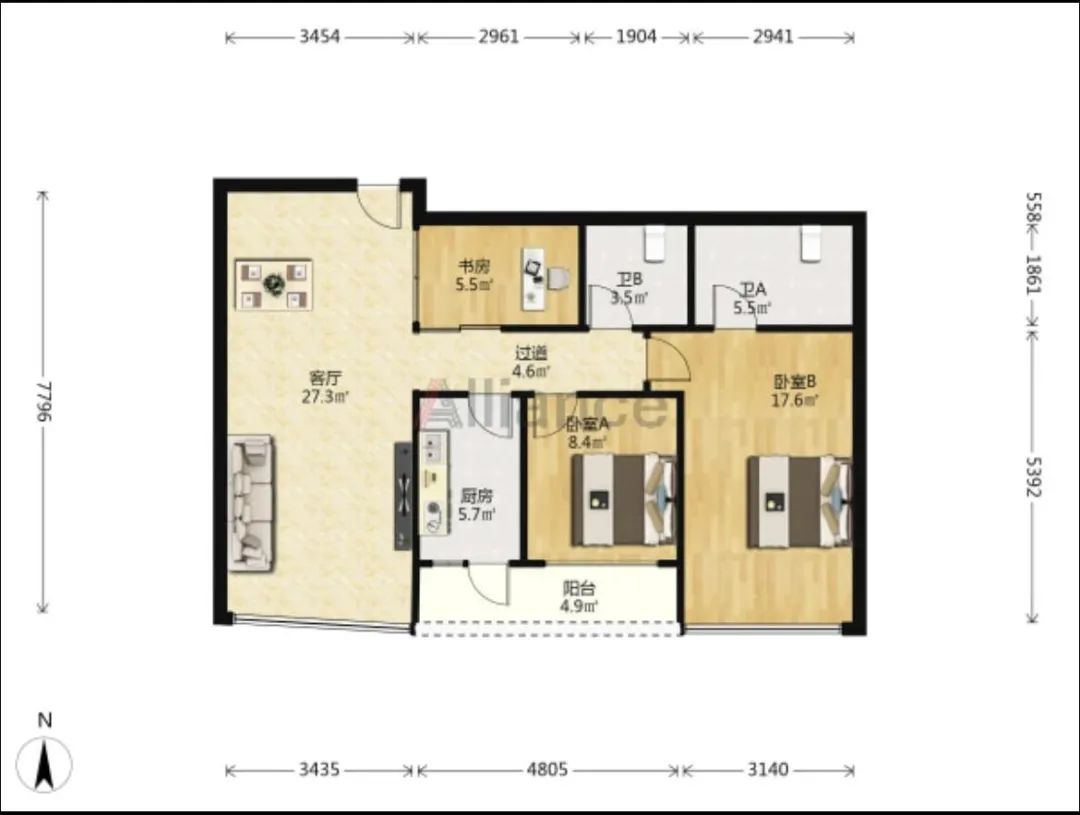 天河天誉花园优惠,天河北学位房天誉花园
