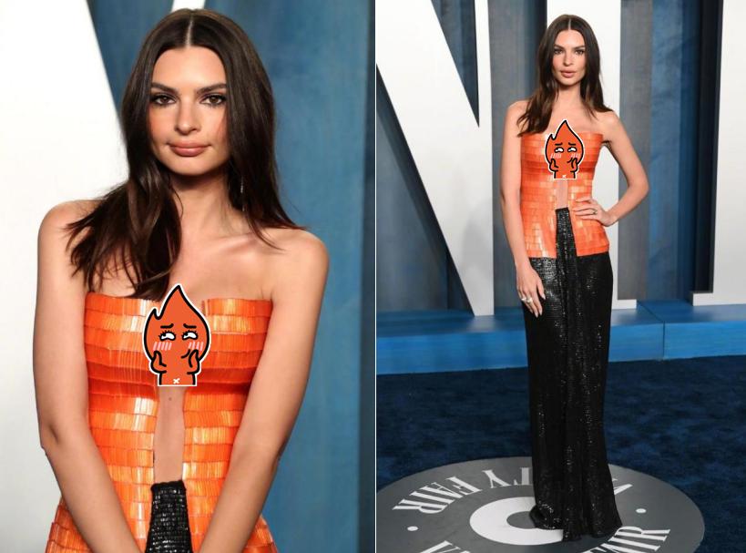 奥斯卡造型太浮夸!有人戴400万钻石手镯,有人胸口仅一条布带