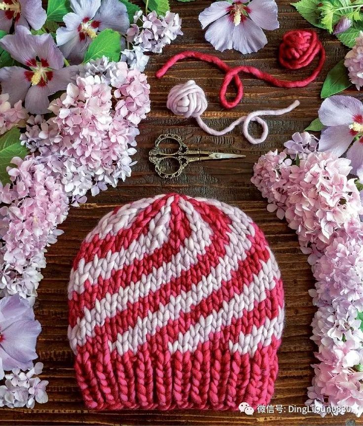 针织帽子花样大全视频,针织帽子创意