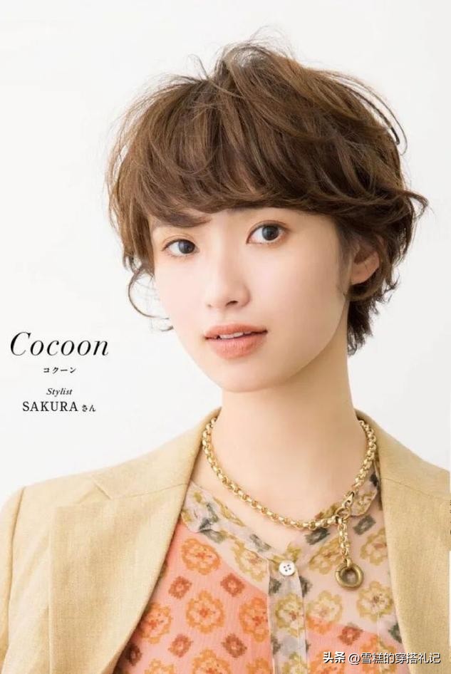 脸大女生烫短发,脸大女生烫头