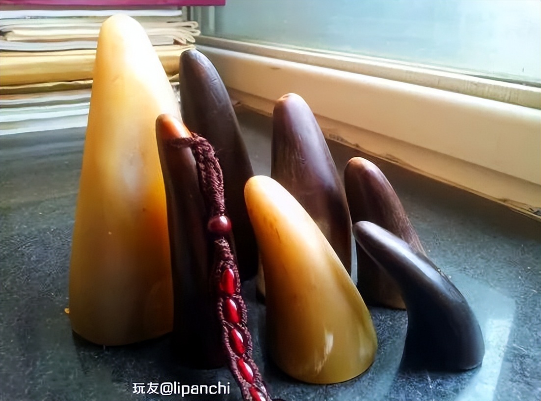 牦牛角能盘出包浆吗,牦牛角手串盘出来什么效果