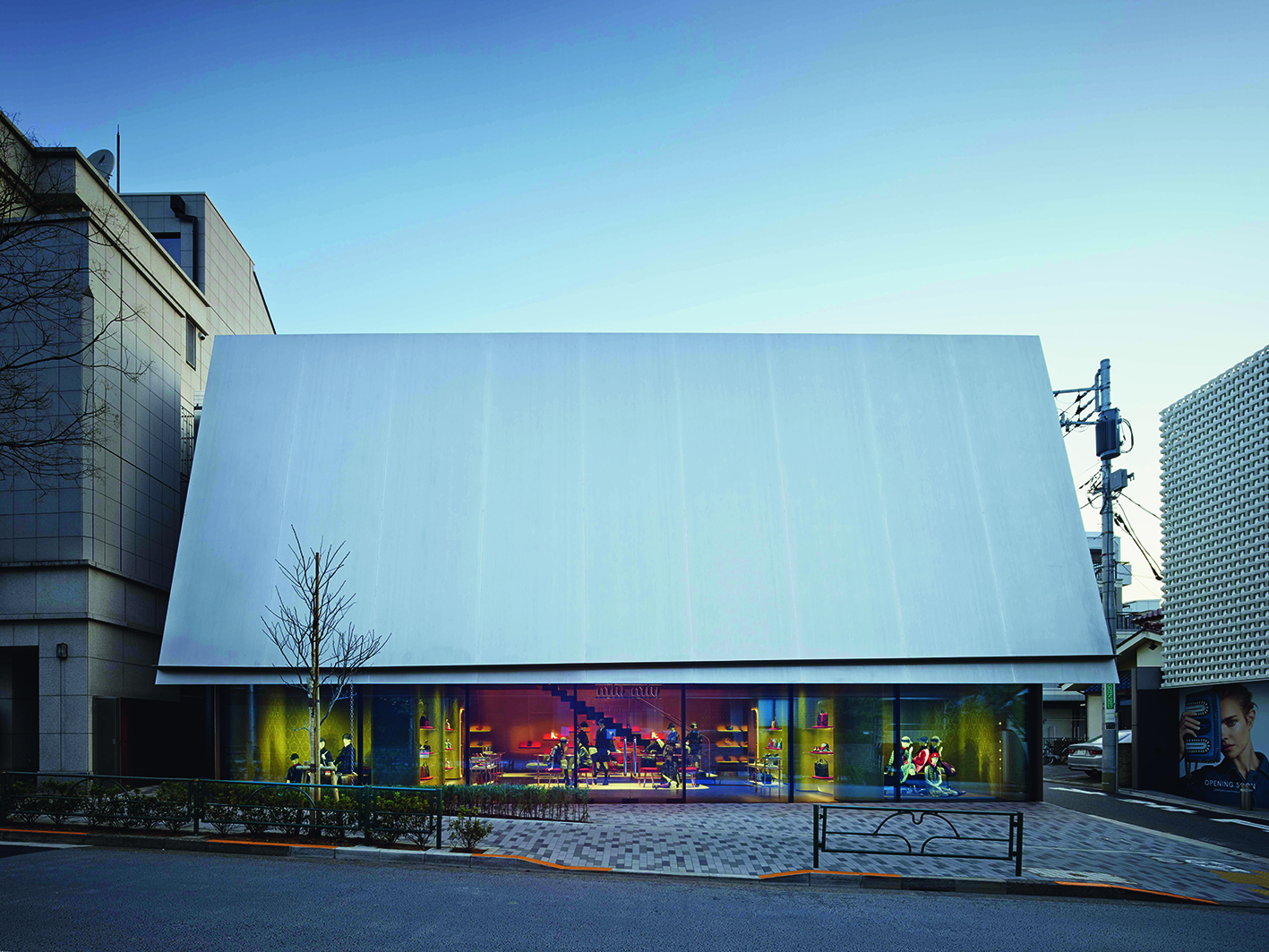 可以打开的奢侈品商店！鸟巢设计师打造东京miumiu专卖店