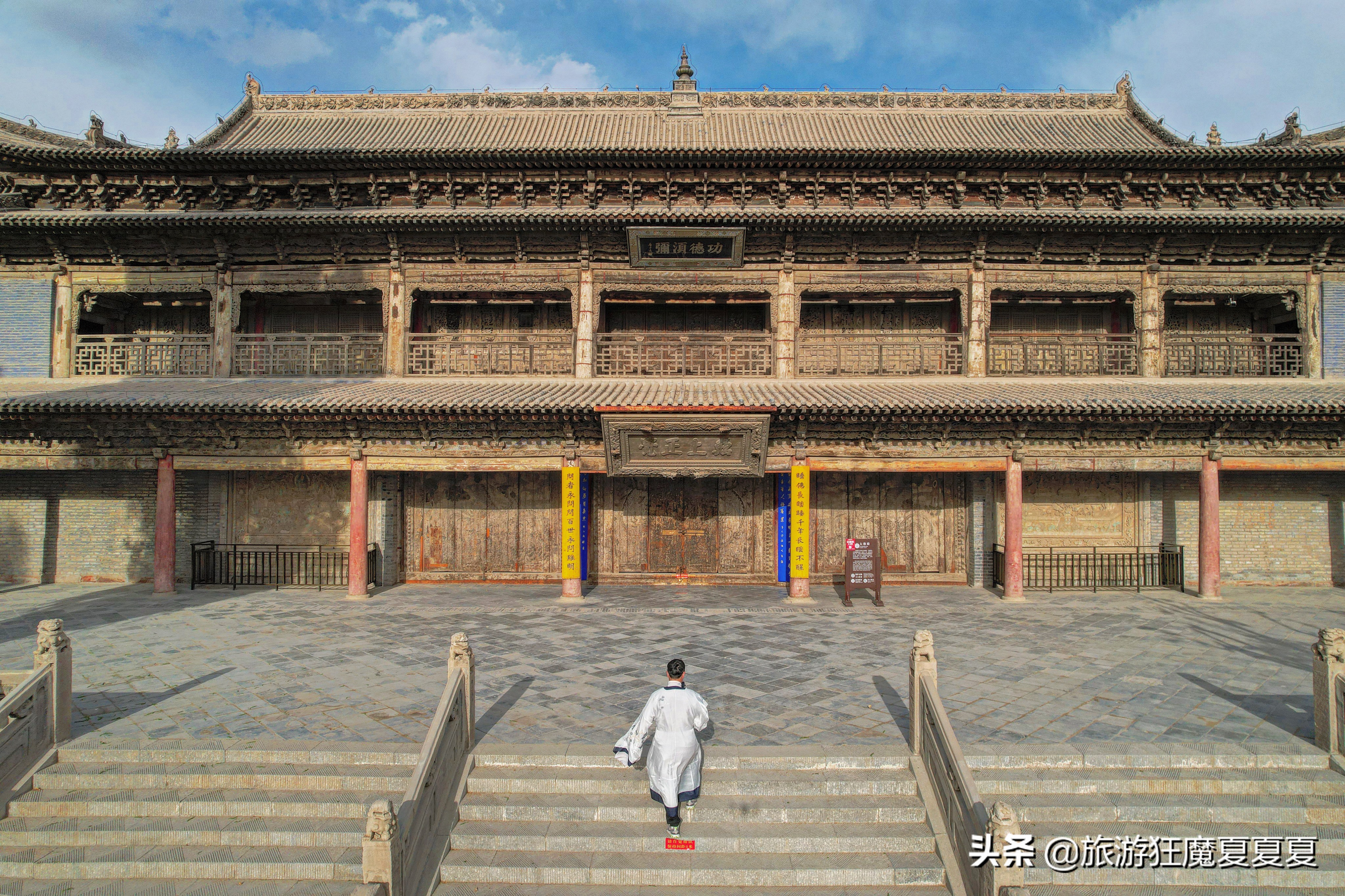 张掖市大佛寺千年卧佛,张掖卧佛最大的寺