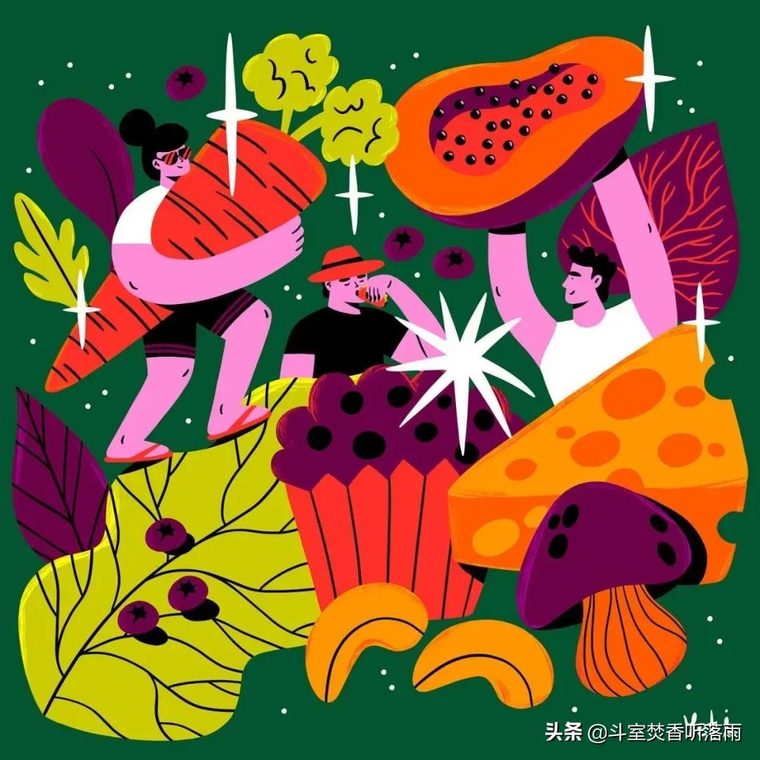 喜欢一个人会做蠢事说傻话,喜欢一个人独处的插画