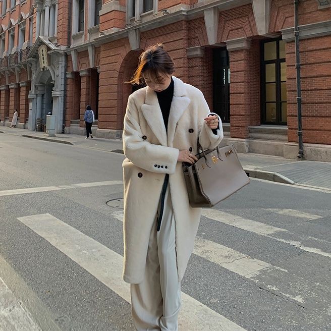 适合四十岁女人的冬装外套,冬季耐脏又保暖衣服女外套