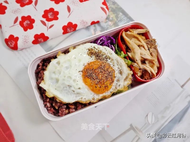 营养健康工作日便当食谱,天气热适合带的便当