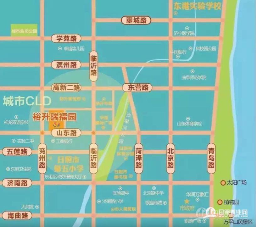 日照裕升瑞福园和裕升华庭,裕升瑞福园最新规划图