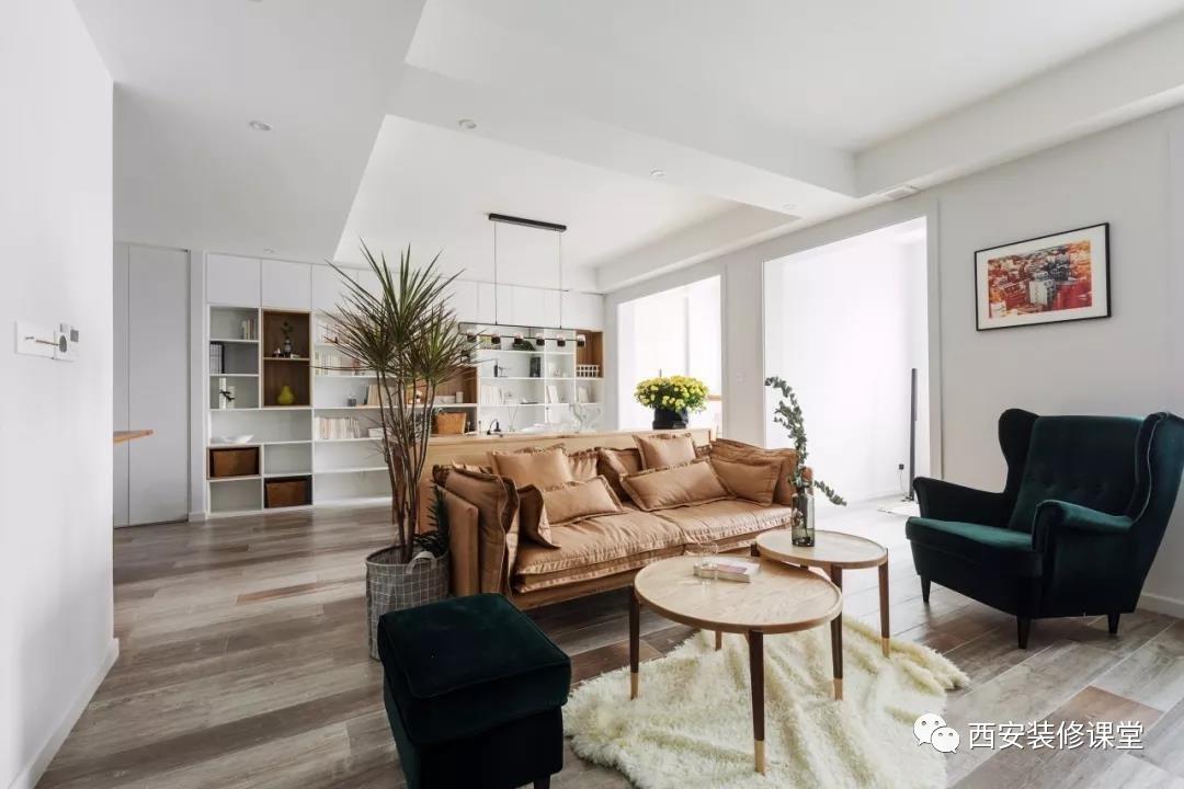 室内绿植软装搭配案例怎么摆,绿植与轻奢结合的软装搭配