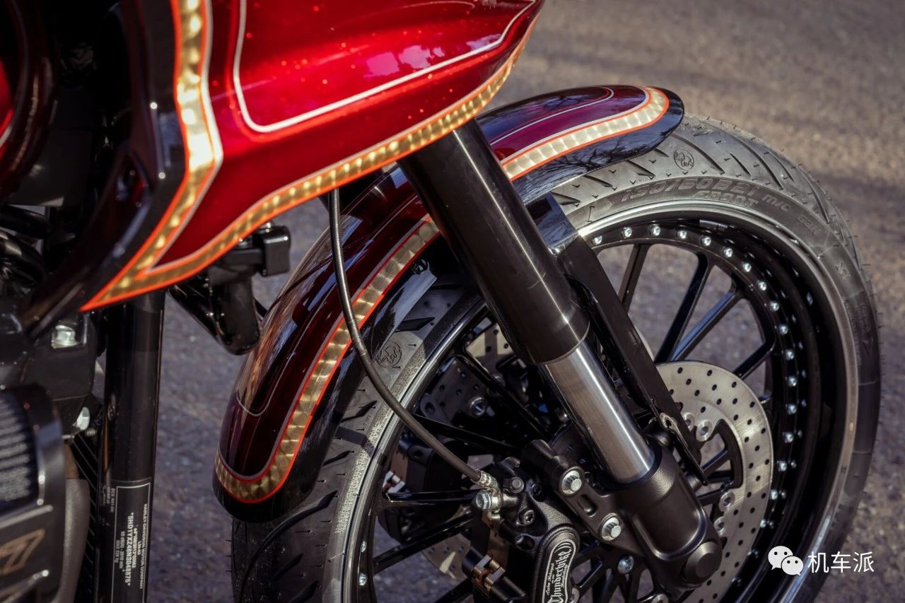 哈雷路威s定制版,定制绿色哈雷