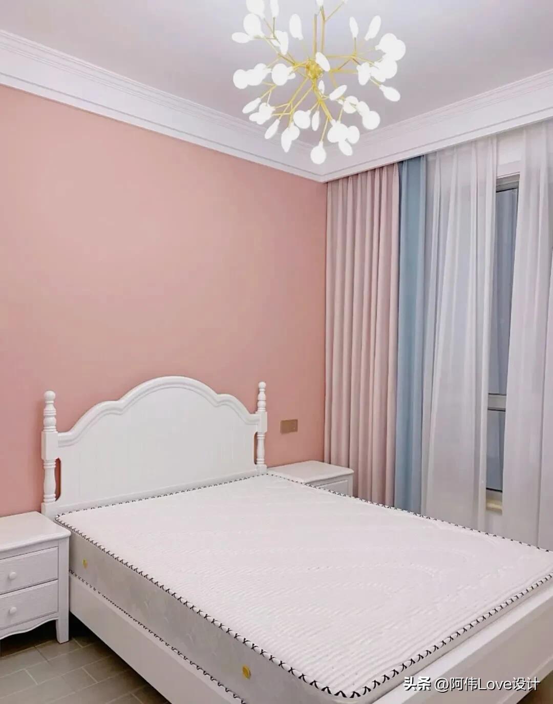 卧室刷墙颜色搭配,立邦漆卧室颜色搭配