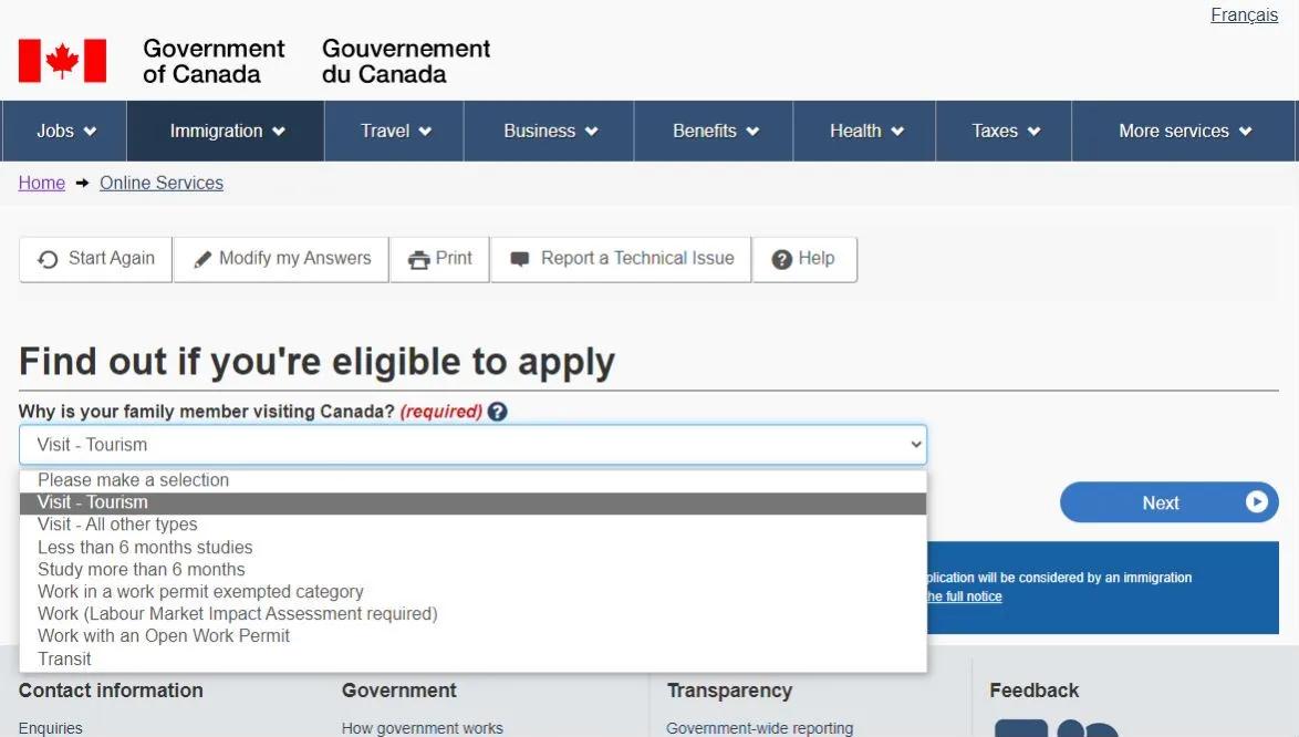 2023年加拿大探亲签证费用,2021年加拿大探亲签证要多久