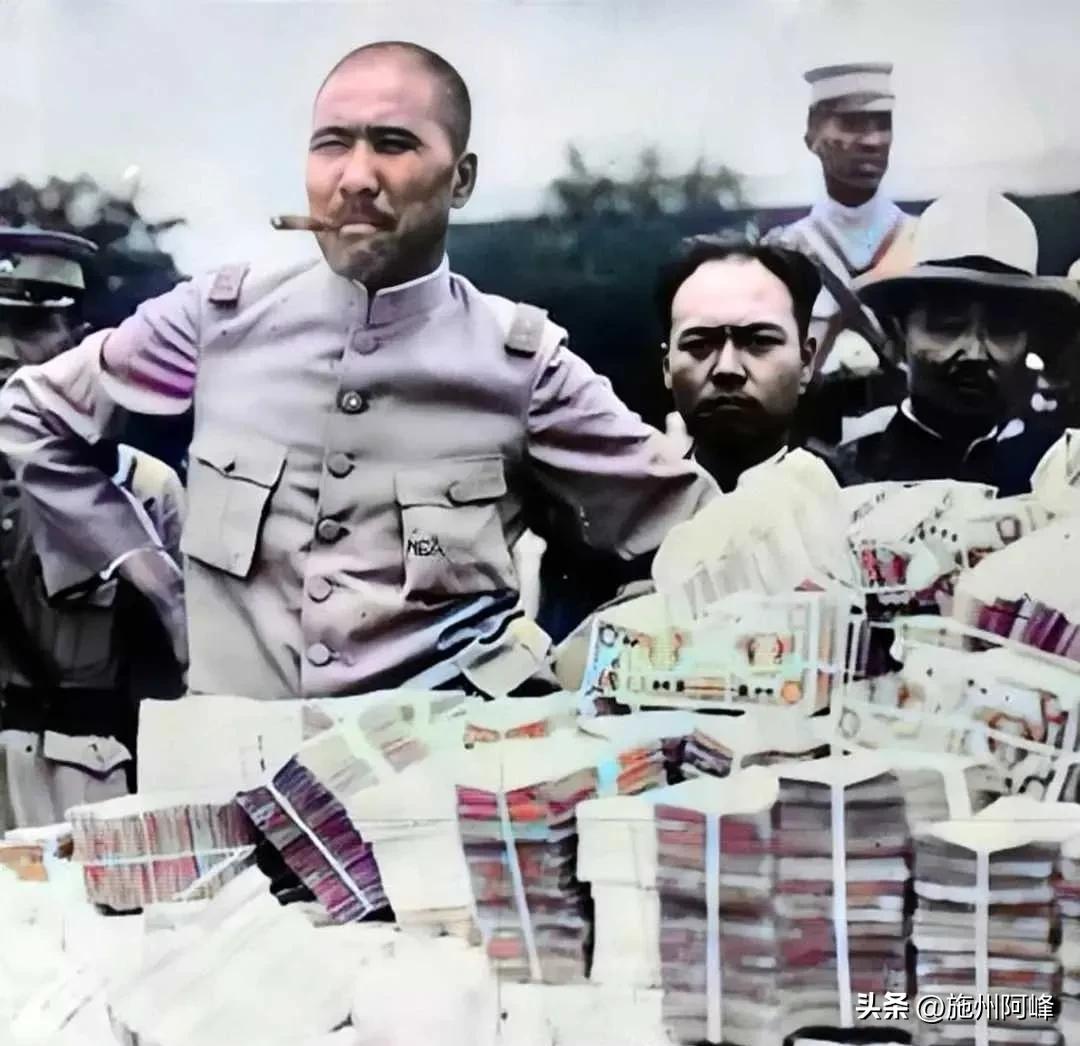 民国张宗昌照片,张宗昌的老照片