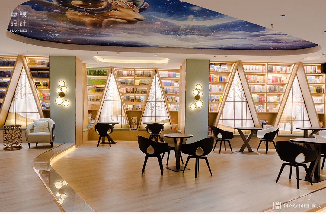 书店书柜定制厂家,书店货架厂家直销