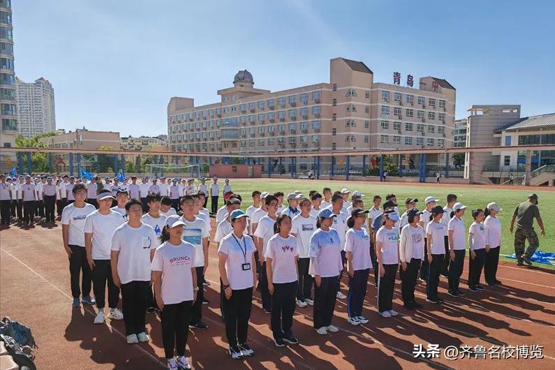光影镌刻,军训好时光,青岛一中2022级新生军训掠影