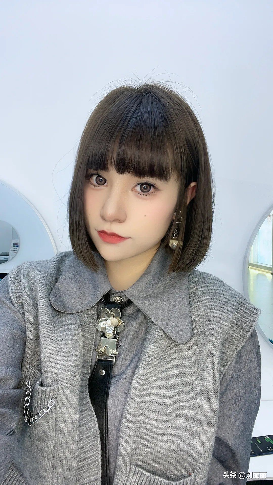 女发这样剪洋气还时尚千万别错过,女发中长发尾怎么剪柔和