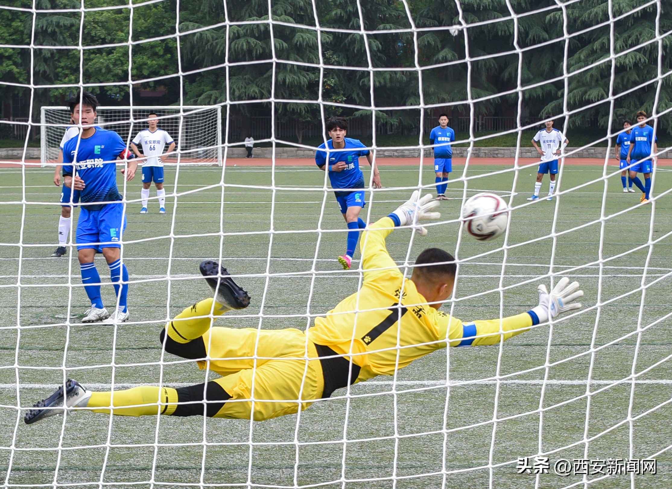 校园足球联赛大学组西安欧亚,陕西省大学生足球联赛西安欧亚