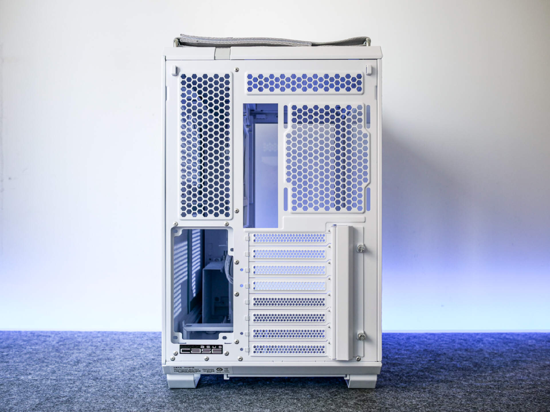 华硕gt502机箱教学,华硕tuf502弹药库机箱装机视频