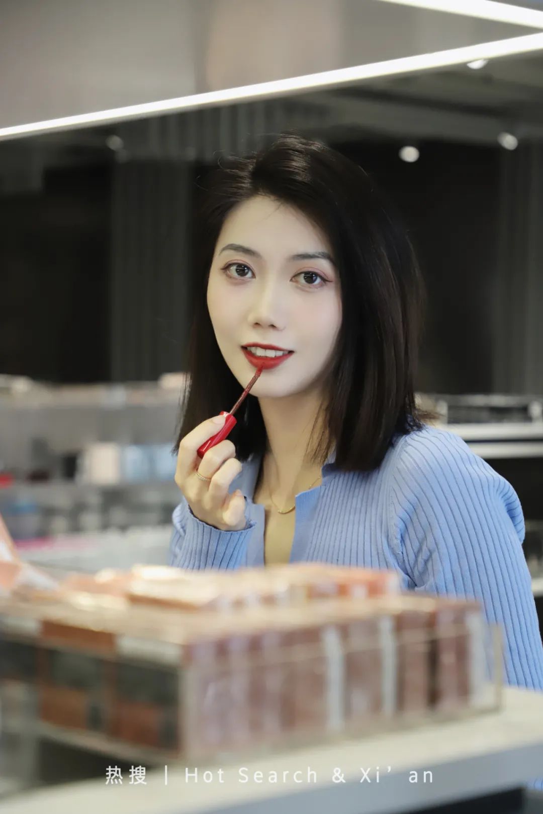 西安新地标！火遍全网的高端美妆店HAYDON黑洞来啦！女明星集合