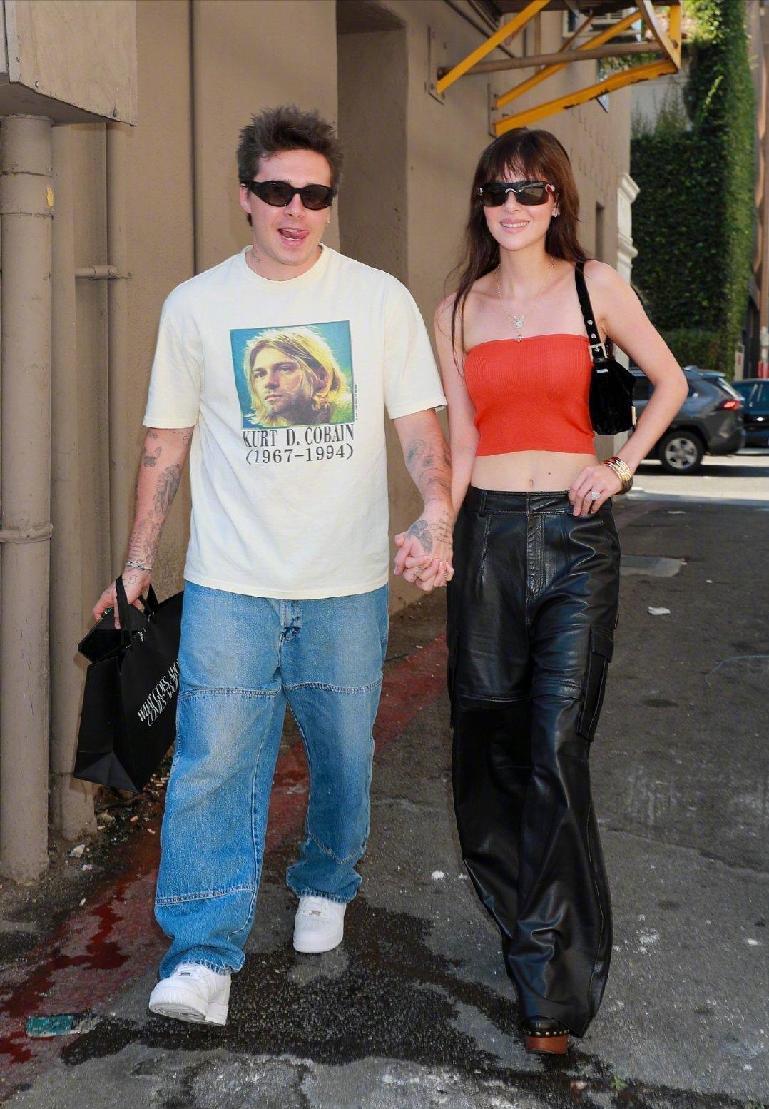 小贝大儿子布鲁克林新女友,布鲁克林和小贝的恋情